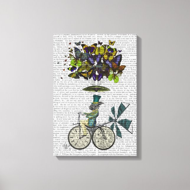 Impressão Em Tela Coelho das Moscas do Tempo (Frente)