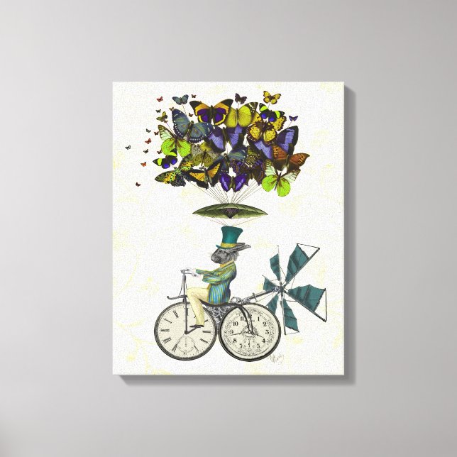 Impressão Em Tela Coelho das Moscas do Tempo (Frente)