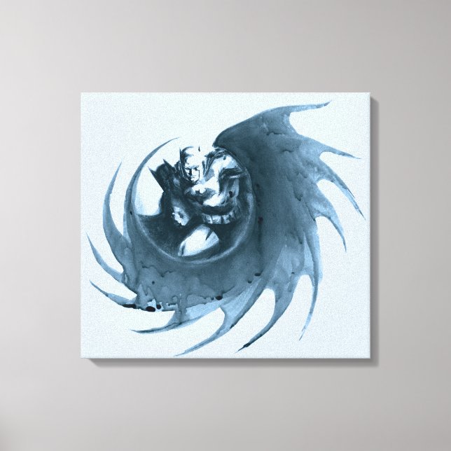 Impressão Em Tela Coffee Batman (Frente)