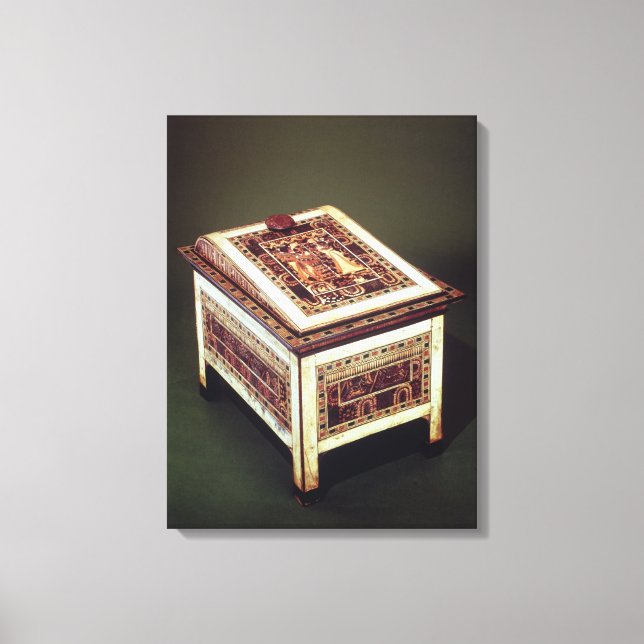 Impressão Em Tela Coffer, do Túmulo de Tutankhamun (Frente)