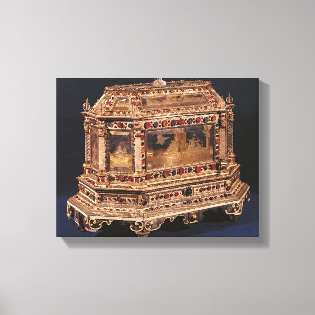 Impressão Em Tela cofre do casamento, 1753 (Frente)