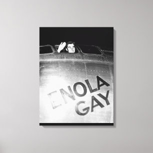 Impressão Em Tela Col. Paul W. Tibbets, Jr., imagem pilot_War