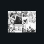 Impressão Em Tela Colagem da família de fotos em preto e branco<br><div class="desc">Eu estava olhando para uma parede nua em casa e estou sonhando em fazer uma parede de galeria. A ideia de ter que obter quadros de imagens de tamanho diferente continua me impedindo de seguir em frente com ela. Você tem o mesmo problema? Como alternativo para nós, criei esta modelo...</div>
