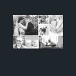 Impressão Em Tela Colagem da galeria da família Fotos pretas e branc<br><div class="desc">Eu estava olhando para uma parede nua em casa e estou sonhando em fazer uma parede de galeria. A ideia de ter que obter quadros de imagens de tamanho diferente continua me impedindo de seguir em frente com ela. Você tem o mesmo problema? Como alternativo para nós, criei esta modelo...</div>