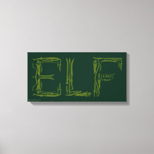 Impressão Em Tela Colagem das armas do duende