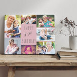 Impressão Em Tela Colagem de Fotos 7 Cinza de 80 Rosa de de Imagem A<br><div class="desc">Diga Feliz aniversário de 80 com uma canvas personalizada. O modelo de foto é configurado para que você adicione 7 das suas fotos favoritas que são exibidas em uma colagem de fotos ao redor da saudação de aniversário. O texto diz simplesmente "Feliz aniversário do 80" na tipografia informal. "80" é...</div>