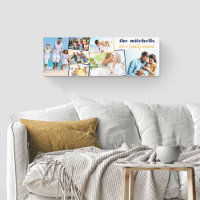 Colagem de Fotos da Família - 7 Fotos e Texto Pers