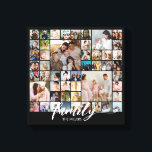 Impressão Em Tela Colagem de Fotos de Retrato de Família Personaliza<br><div class="desc">Transforme suas fotos favoritas em uma impressionante obra de arte para a parede. Este pôster personalizado de colagem de fotos é a maneira perfeita de contar sua história, capturando uma vida de memórias em uma bela exposição. Com 100% de personalização, você pode facilmente enviar suas próprias fotos e personalizar o...</div>