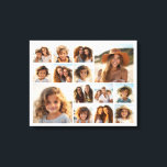 Impressão Em Tela Colagem de Fotos do Instagram - Até 14 fotos Branc<br><div class="desc">Um design com fundo branco. Use até catorze fotos quadradas para criar um presente exclusivo e pessoal. Se precisar ajustar as fotos,  clique na ferramenta personalizar para fazer alterações.</div>