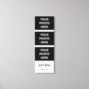 Impressão Em Tela Colagem Personalizada de Fotografias da Faixa de F