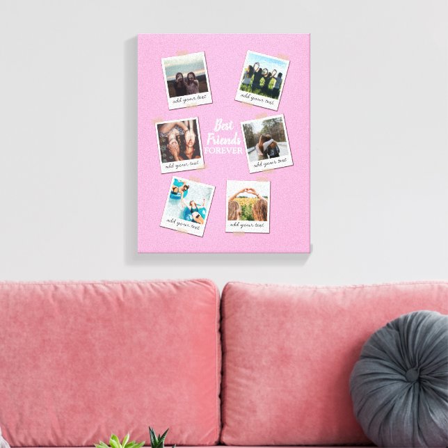 Impressão Em Tela Colagem Personalizada Personalizada dos Melhores A (Insitu(Sala de estar))