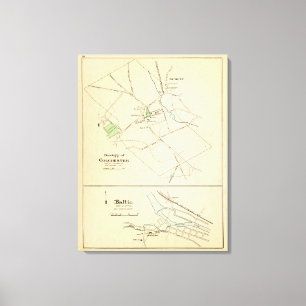 Impressão Em Tela Colchester, Báltico