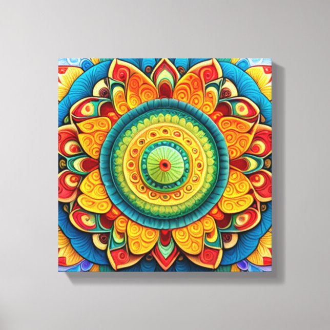 Impressão Em Tela Coleção Hindu Holiday (Frente)