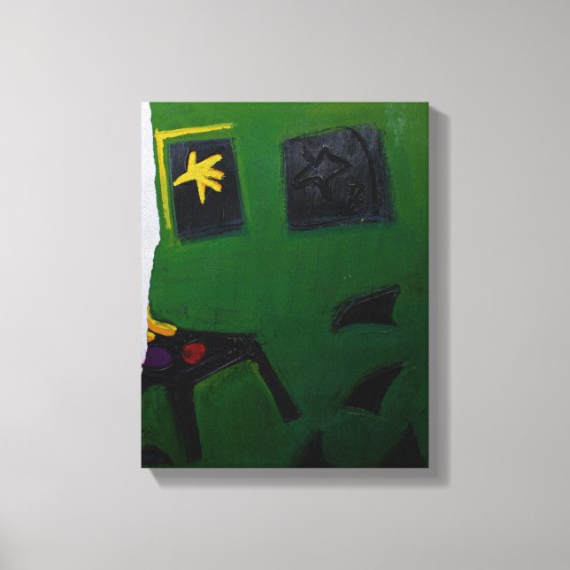 Impressão Em Tela Collages Bruyants Artist Book Green Room Parte2 P (Frente)