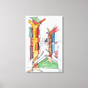 Impressão Em Tela Colocar Dauphina  Ile de la Cite, Paris