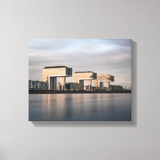 Impressão Em Tela Cologne - Germany (Frente)