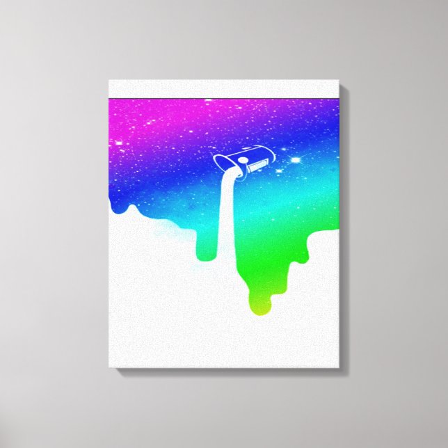 Impressão Em Tela Coloque a tela de desenho estendida para cima (Frente)