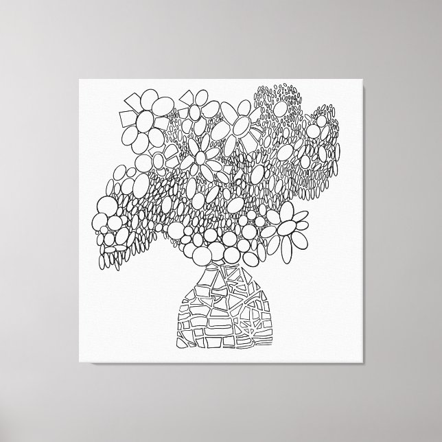 IMPRESSÃO EM TELA COLOR ME DAISMS BUQUÊ (Frente)