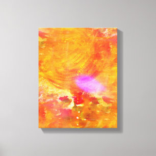 Impressão Em Tela colora o amarelo sem emenda do fundo da arte,