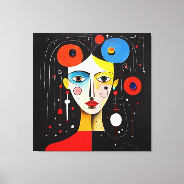 Impressão Em Tela Com fios para a Maravilha (Frente)