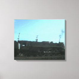 Impressão Em Tela Comboio a vapor antigo