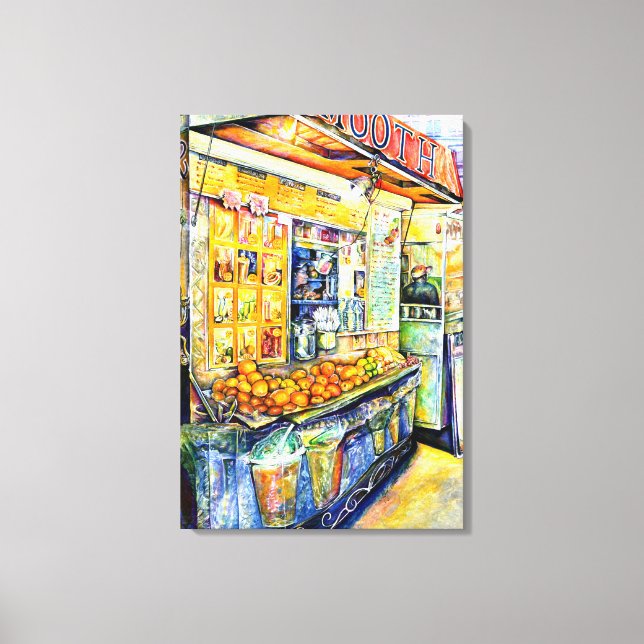 Impressão Em Tela Comer (Frente)