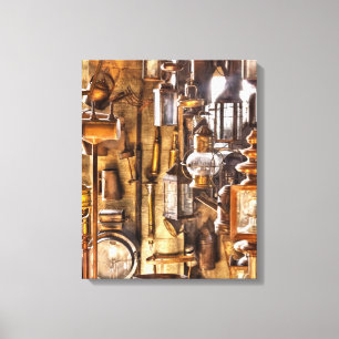 Impressão Em Tela Comércio - Elétrico - Que haja luz!