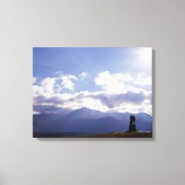 Impressão Em Tela Commando Monument Scotland