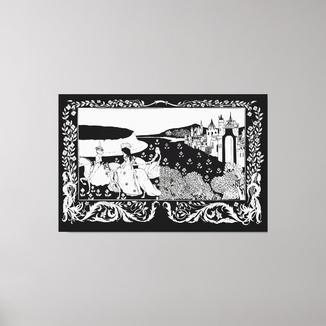 Impressão Em Tela Como a Rainha Gugenedo foi à Mina (Frente)