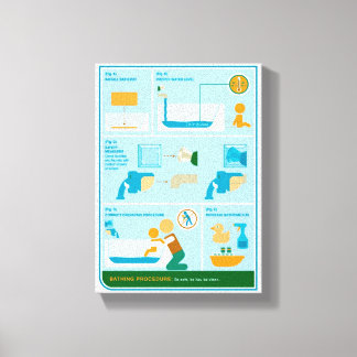 Impressão Em Tela Como Bathe