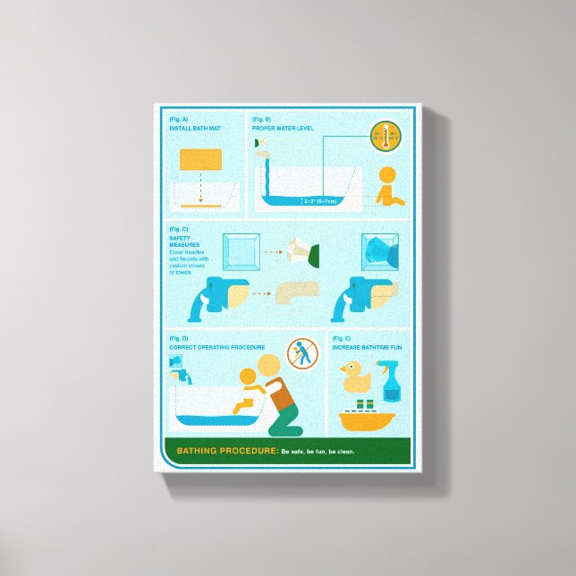 Impressão Em Tela Como Bathe (Frente)