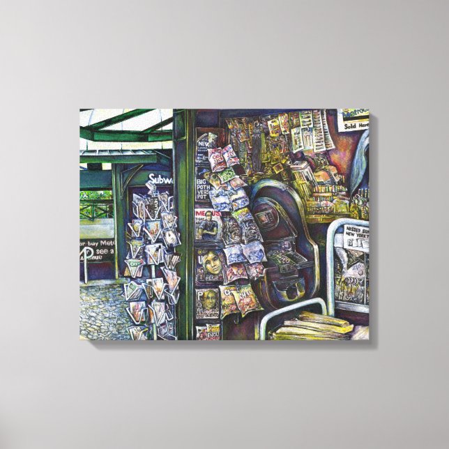 Impressão Em Tela Como Uma Imagem É Inimaginativa? (Frente)