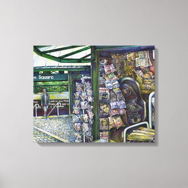 Impressão Em Tela Como Uma Imagem É Inimaginativa? (Frente)