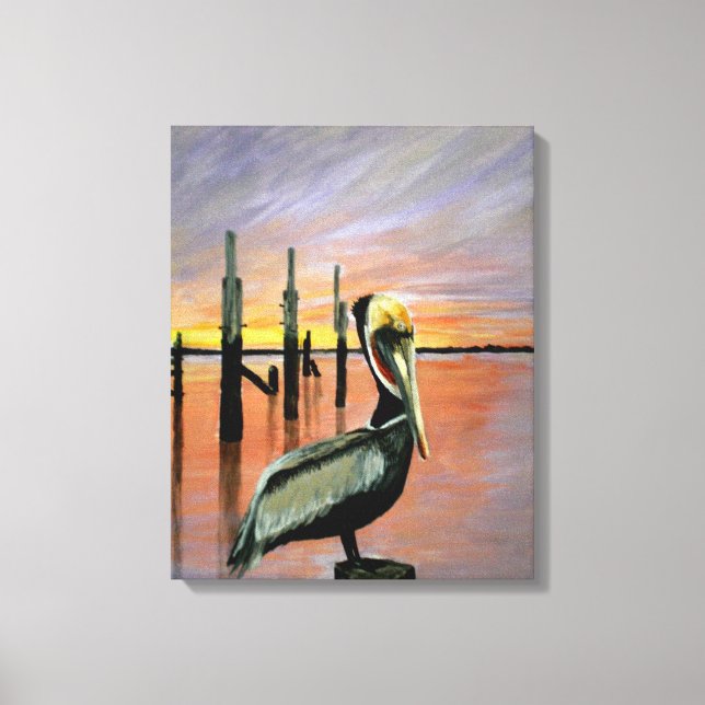 Impressão Em Tela Compartimento Sunset (Frente)