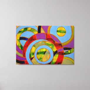 Impressão Em Tela Composição 21 de Michael Moffa