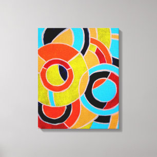 Impressão Em Tela Composição 22 de Michael Moffa