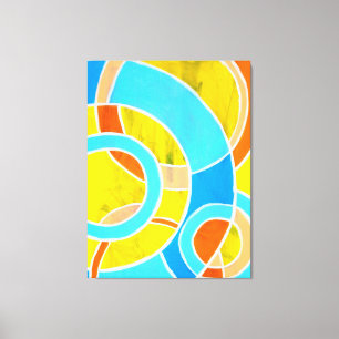 Impressão Em Tela Composição 23 de Michael Moffa