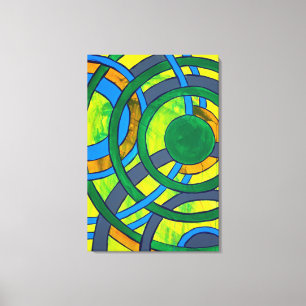 Impressão Em Tela Composição 28 de Michael Moffa