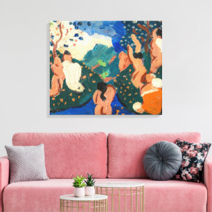 Impressão Em Tela Composição Clássica Andre Derain
