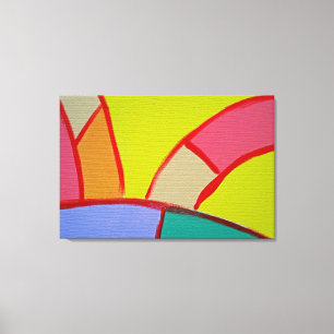 Impressão Em Tela Composição nº 11A de Michael Moffa