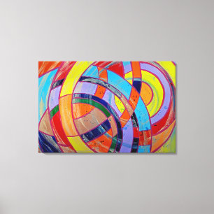 Impressão Em Tela Composição nº 15 de Michael Moffa