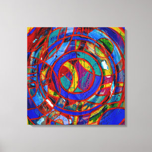 Impressão Em Tela Composição nº 17 de Michael Moffa