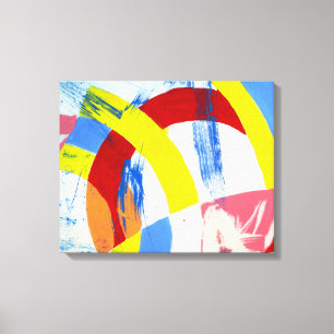 Impressão Em Tela Composição nº 2A por Michael Moffa