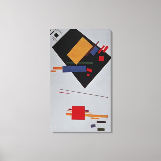 Impressão Em Tela Composição Suprematista, 1915 (Frente)
