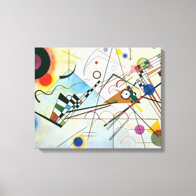 Impressão Em Tela Composição VIII de Wassily Kandinsky (Frente)