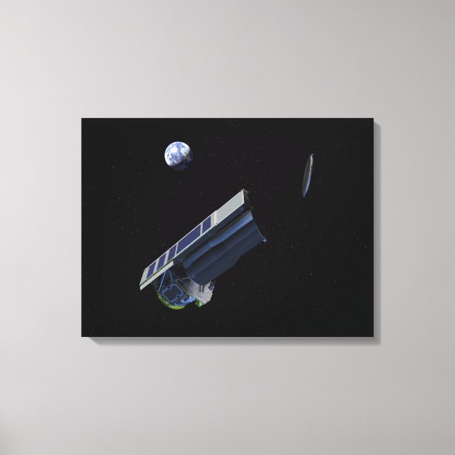 Impressão Em Tela Concepção artística do Spitzer (Frente)