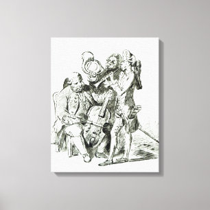 Impressão Em Tela Concerto Spirituale, publicado 23 de março de 177