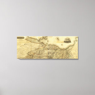 Impressão Em Tela Condado composto de Edimburgo