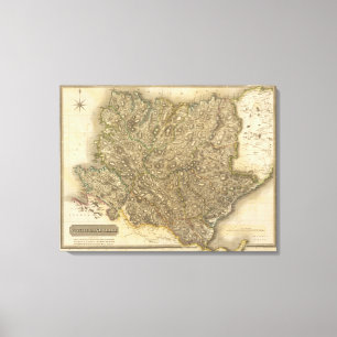 Impressão Em Tela Condado de Sutherland