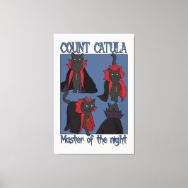 Impressão Em Tela Conde Catula Mestre da Noite